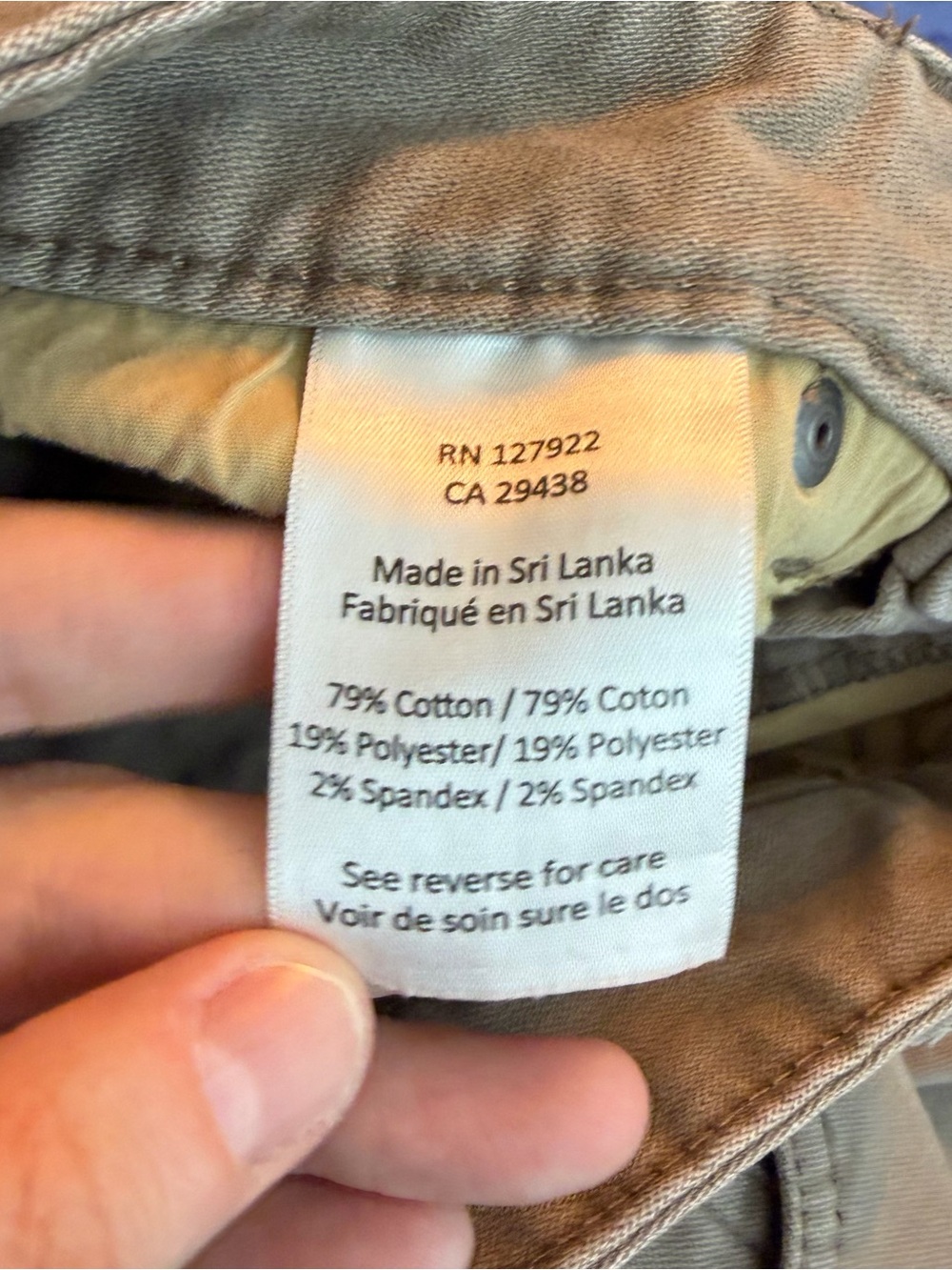 Mountain Khakis Men's Mitchell Pant Modern Fit Tan Brown Gorpcore Size 31x32 - Picture 11 of 12